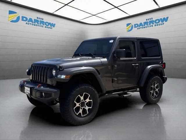 Used 2020 Gray Jeep Rubicon image 1