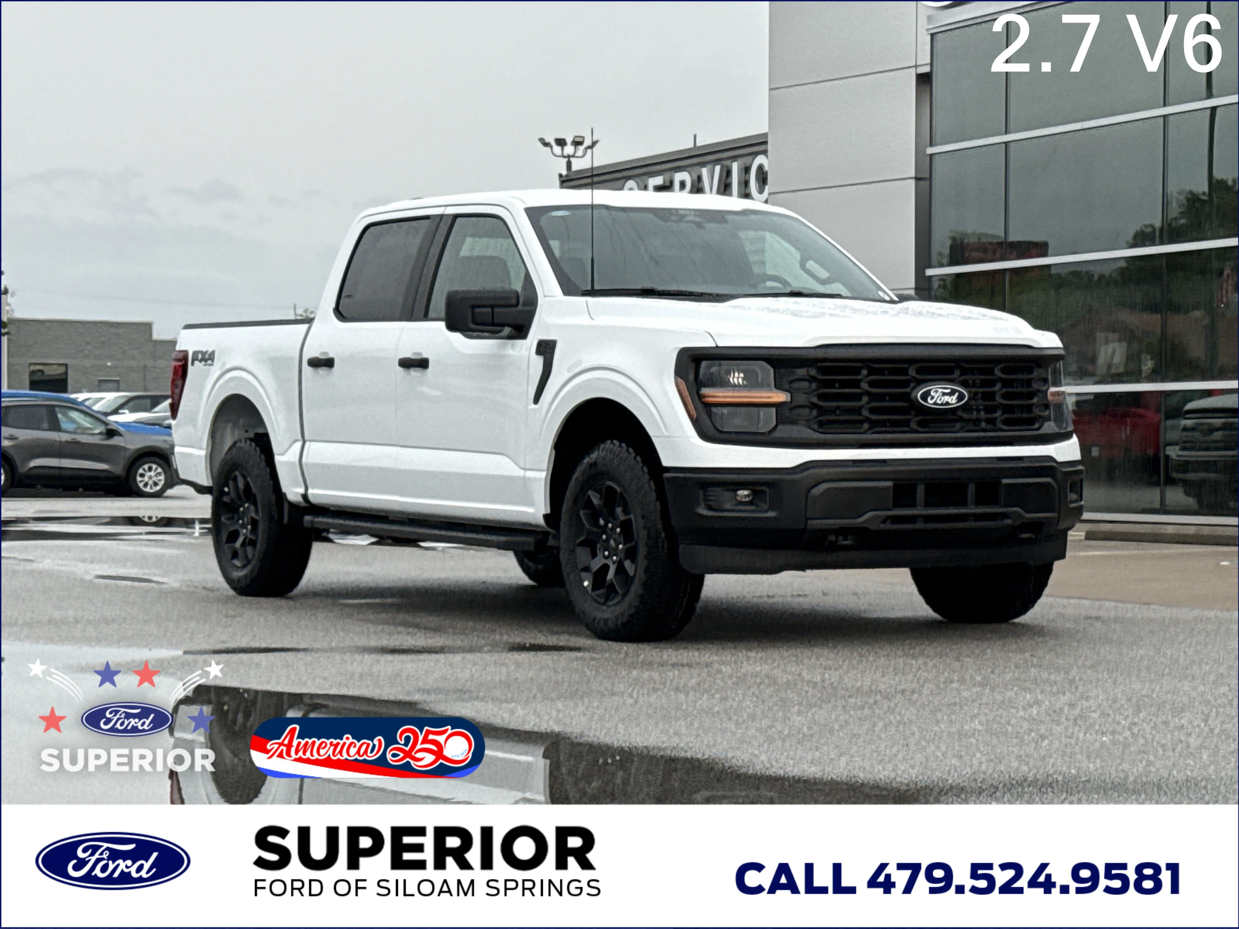 New 2026 Oxford White Ford STX 4WD image 1