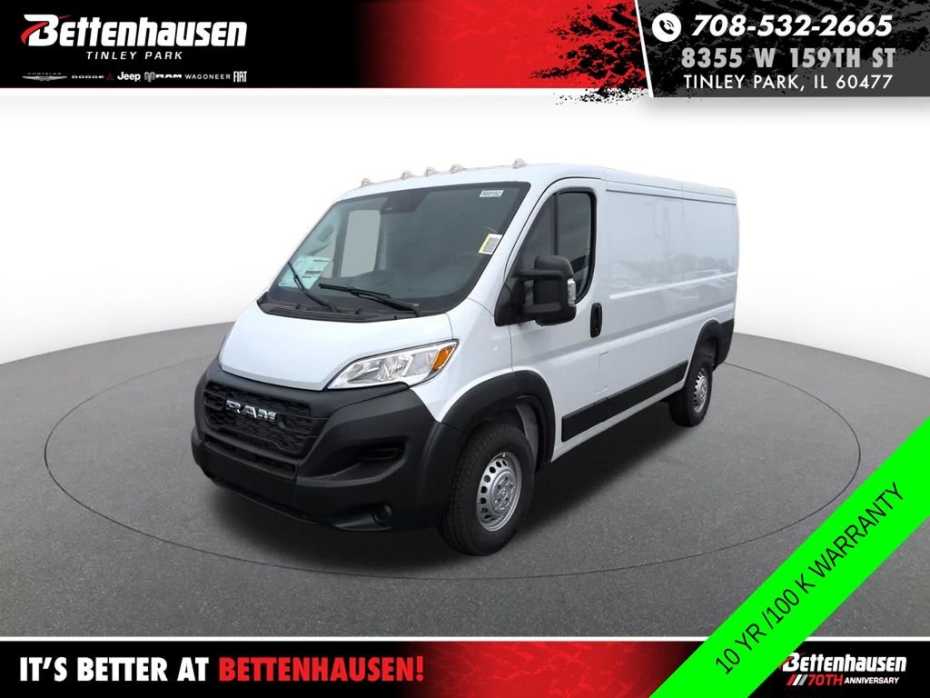 New 2026 Bright White Clearcoat RAM Low Roof image 1