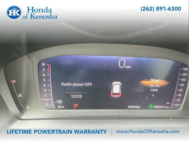 New 2026 Solar Silver Metallic Honda AWD Touring Blackout image 16