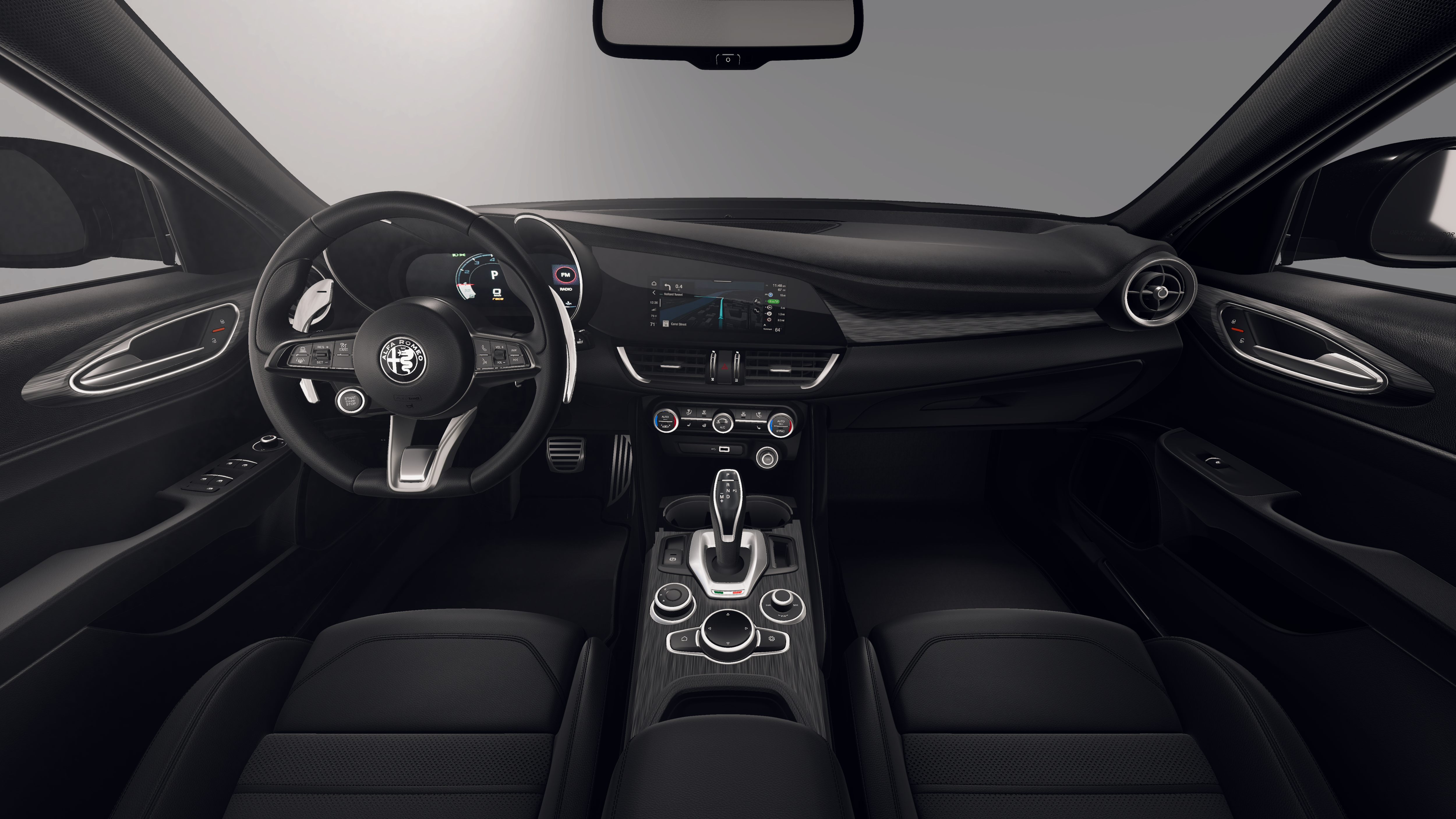 New 2026 Vesuvio Gray Metallic Exterior Paint Alfa Romeo Base image 18
