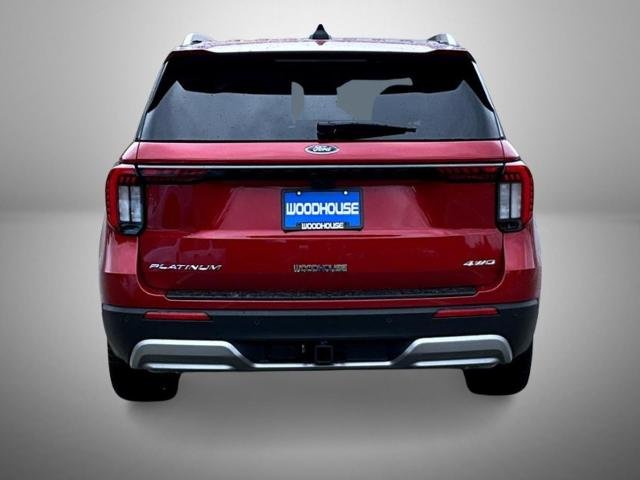 New 2026 Rapid Red Metallic Tinted Clearcoat Ford Platinum image 34