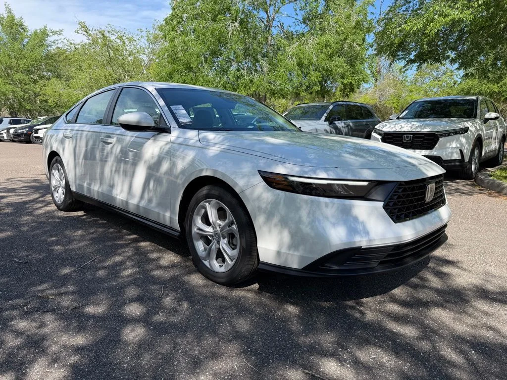 New 2026 Platinum White Pearl Honda LX image 1
