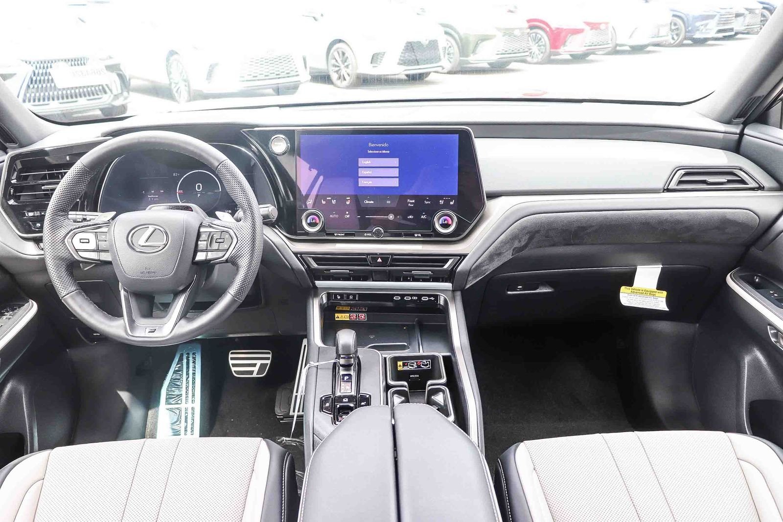 New 2026 Caviar Lexus TX 500h F SPORT PERFORMANCE PREMIUM AWD image 16