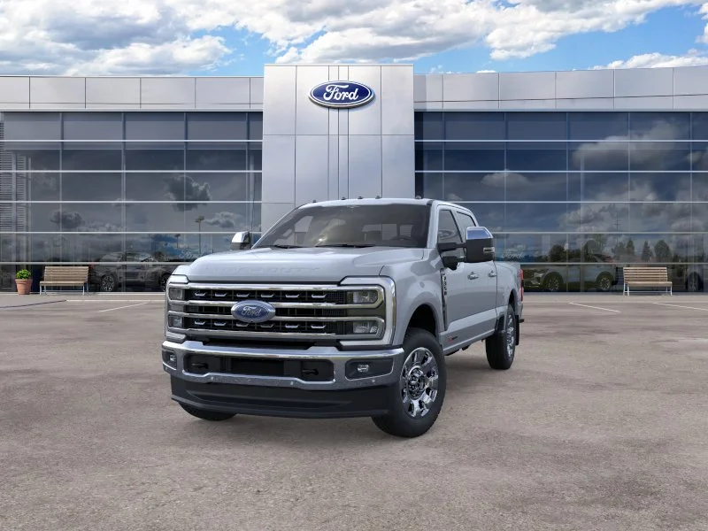 New 2026 Glacier Gray Metallic Tri-Coat Ford F-350® Lariat® image 2