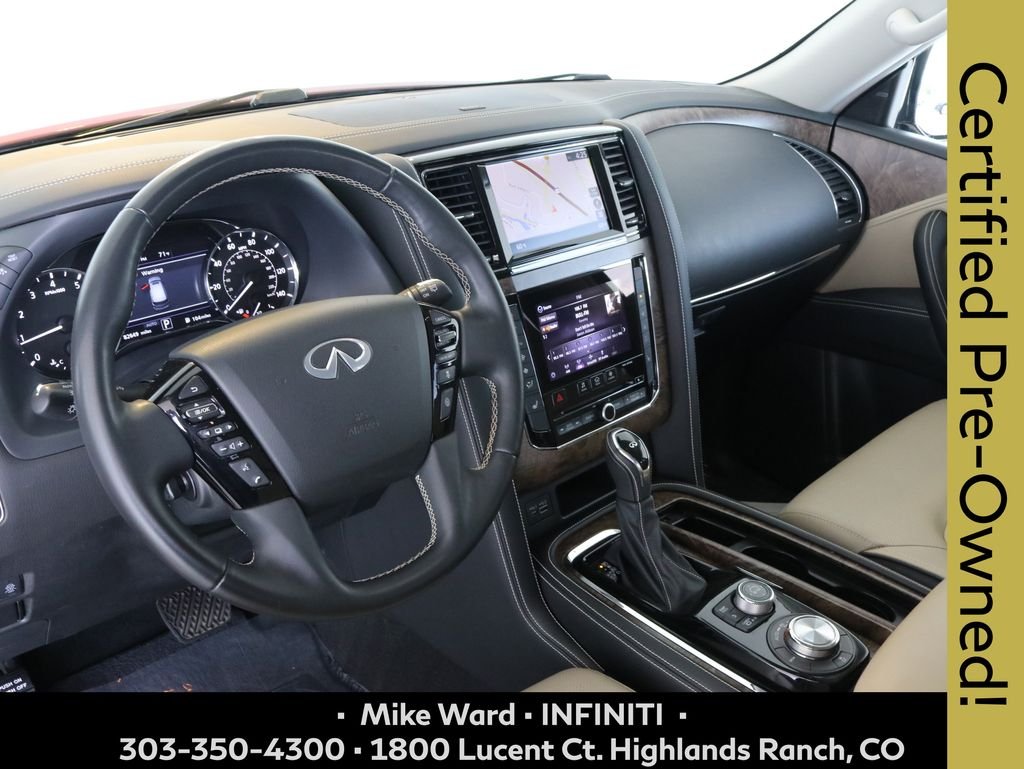 Certified Used 2021 Red INFINITI Premium Select image 7
