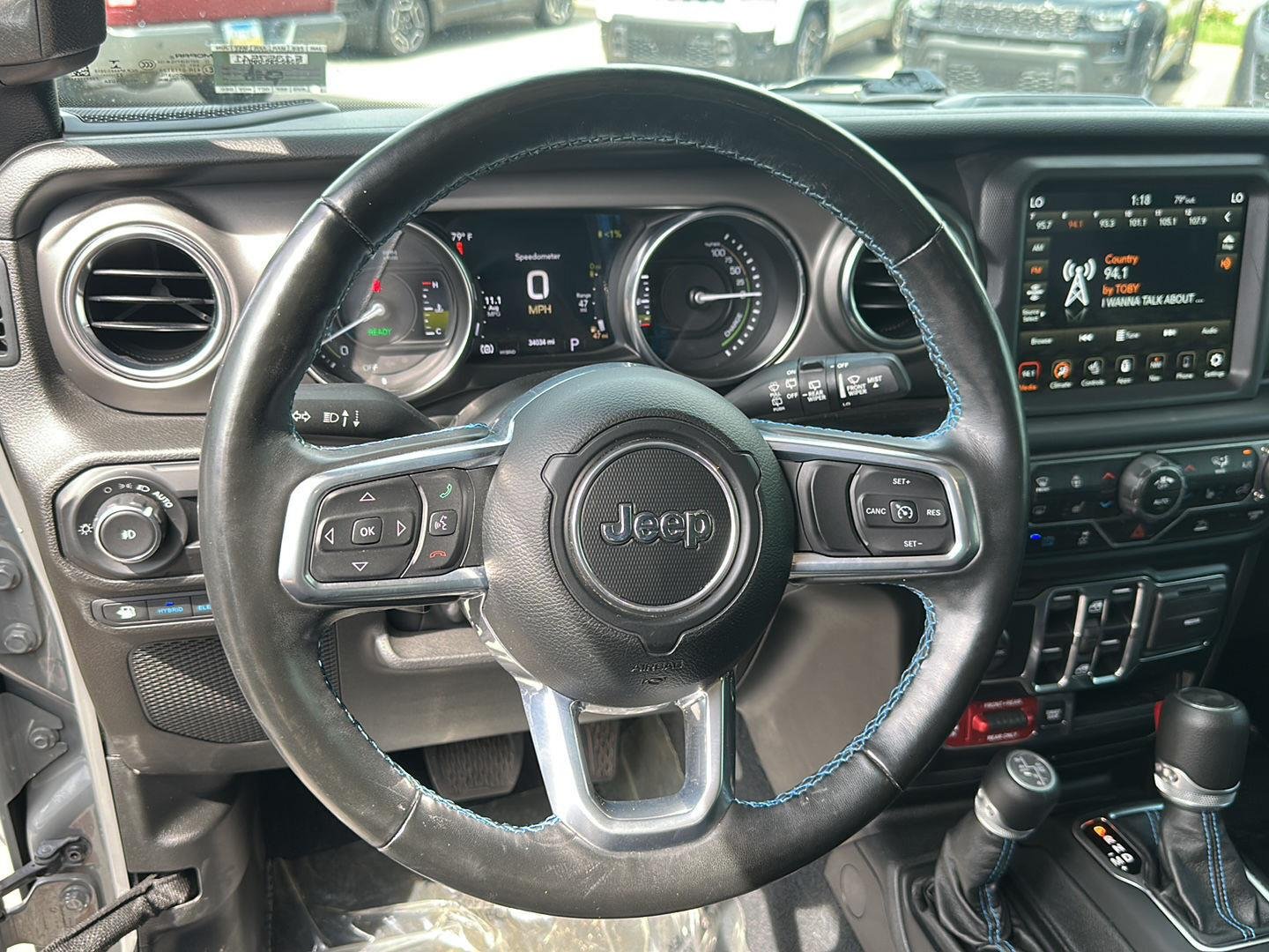 Used 2022 Sting-Gray Clearcoat Jeep Unlimited Rubicon image 16