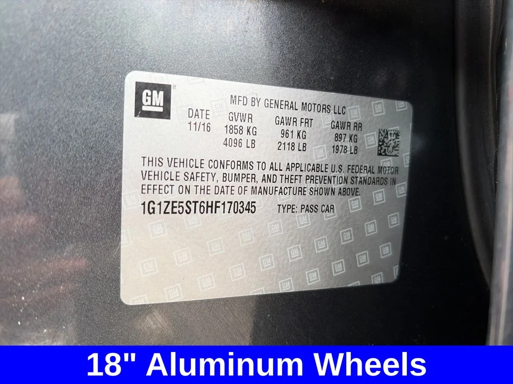 Used 2017 Gray Chevrolet LT image 20