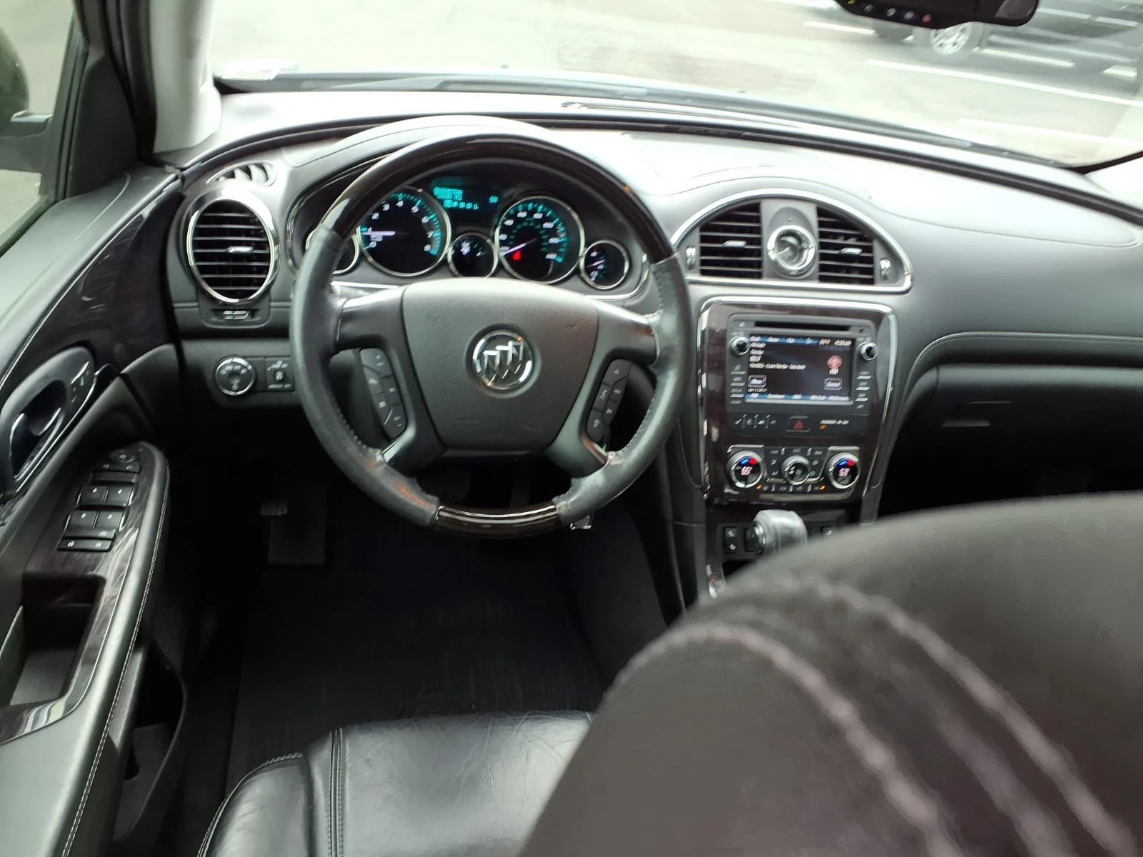 Used 2015 Carbon Black Metallic Buick Leather image 4