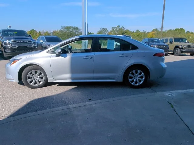 Used 2025 Silver Toyota LE image 25