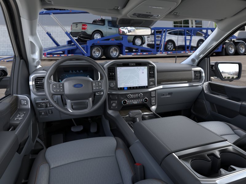 New 2026 Antimatter Blue Metallic Ford Lariat image 9