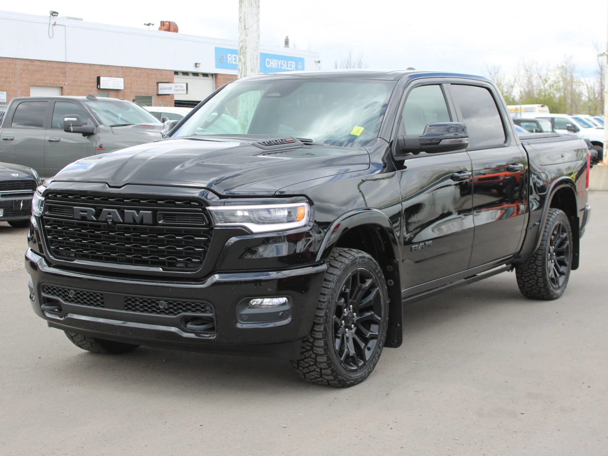 Certified Used 2025 Black RAM Limited * No Accidents | Twin-Turbo | Trailer Tow | Running Boards | Head-Up Display | 540 HP image 11