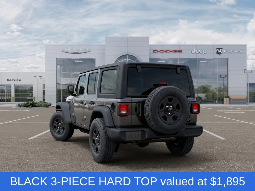 New 2026 Gray Jeep Sport image 3
