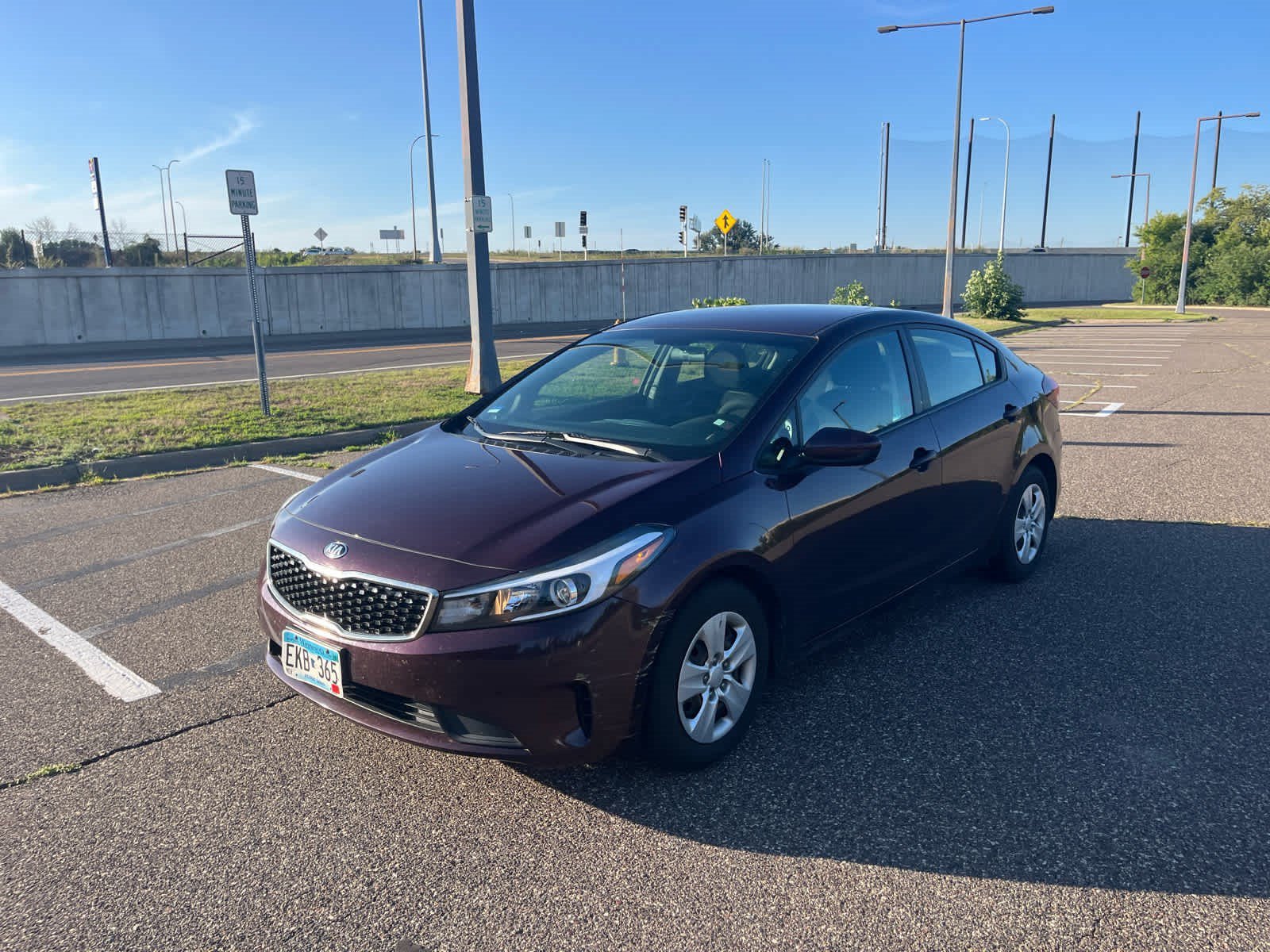 Used 2017 Kia Forte LX with VIN 3KPFK4A78HE023973 for sale in Golden Valley, MN