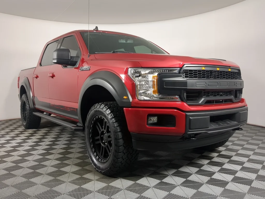 Used 2020 Red Ford XLT Roush Off Road image 4