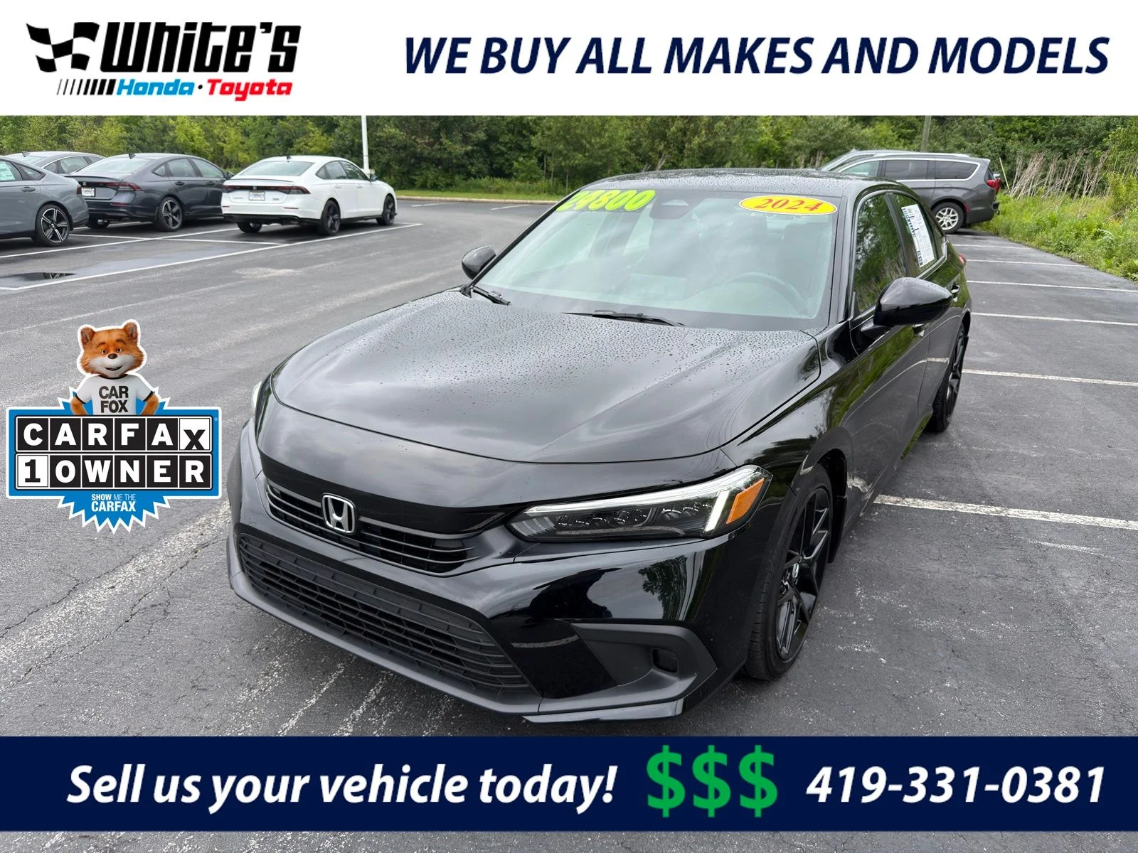 2024 Honda Civic Sport CVT's photo