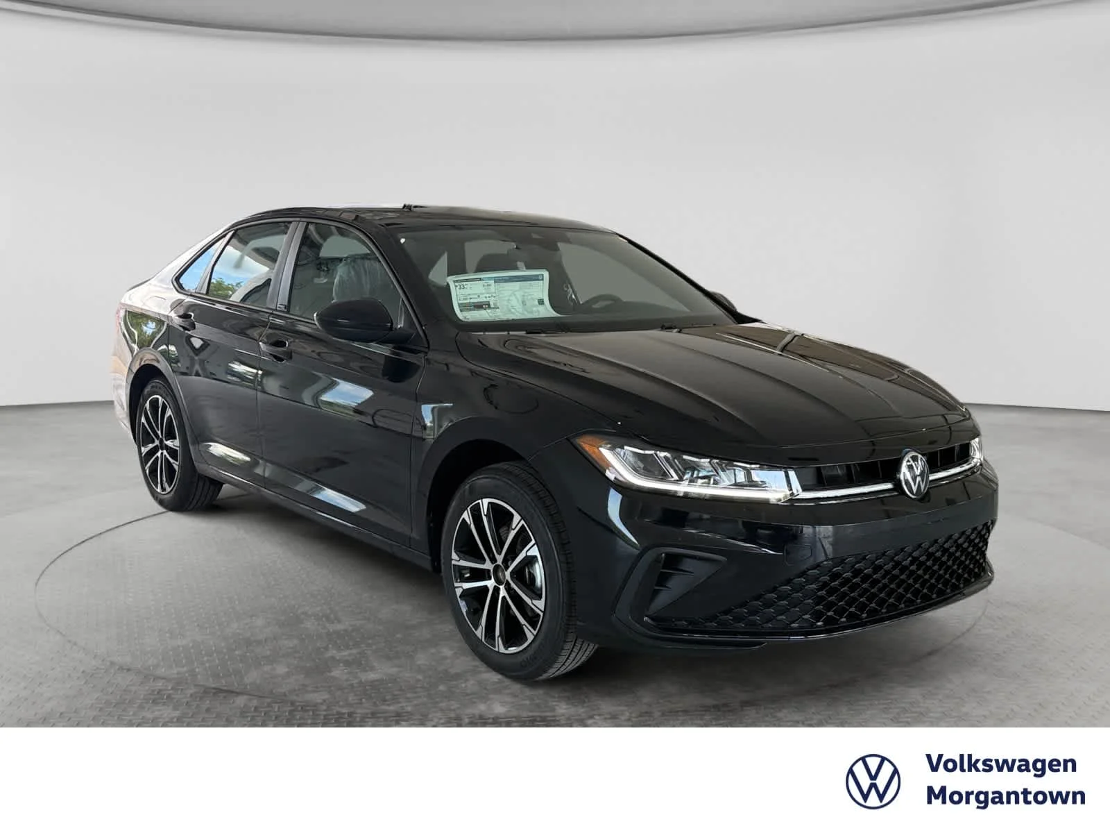 New 2026 Deep Black Pearl Volkswagen Sport image 3