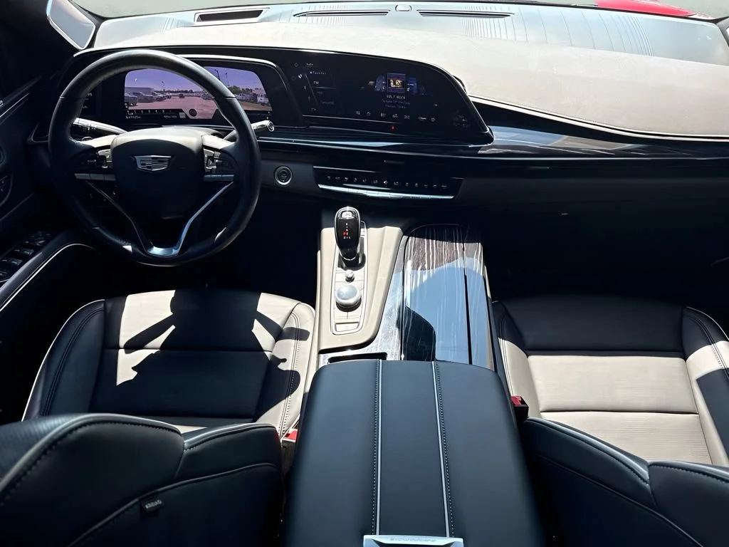 Used 2023 Radiant Red Tintcoat Cadillac Sport image 18
