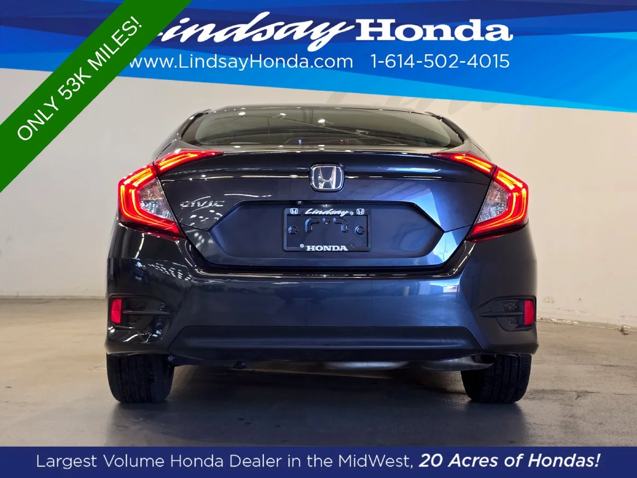 Used 2017 Cosmic Blue Metallic Honda LX image 6
