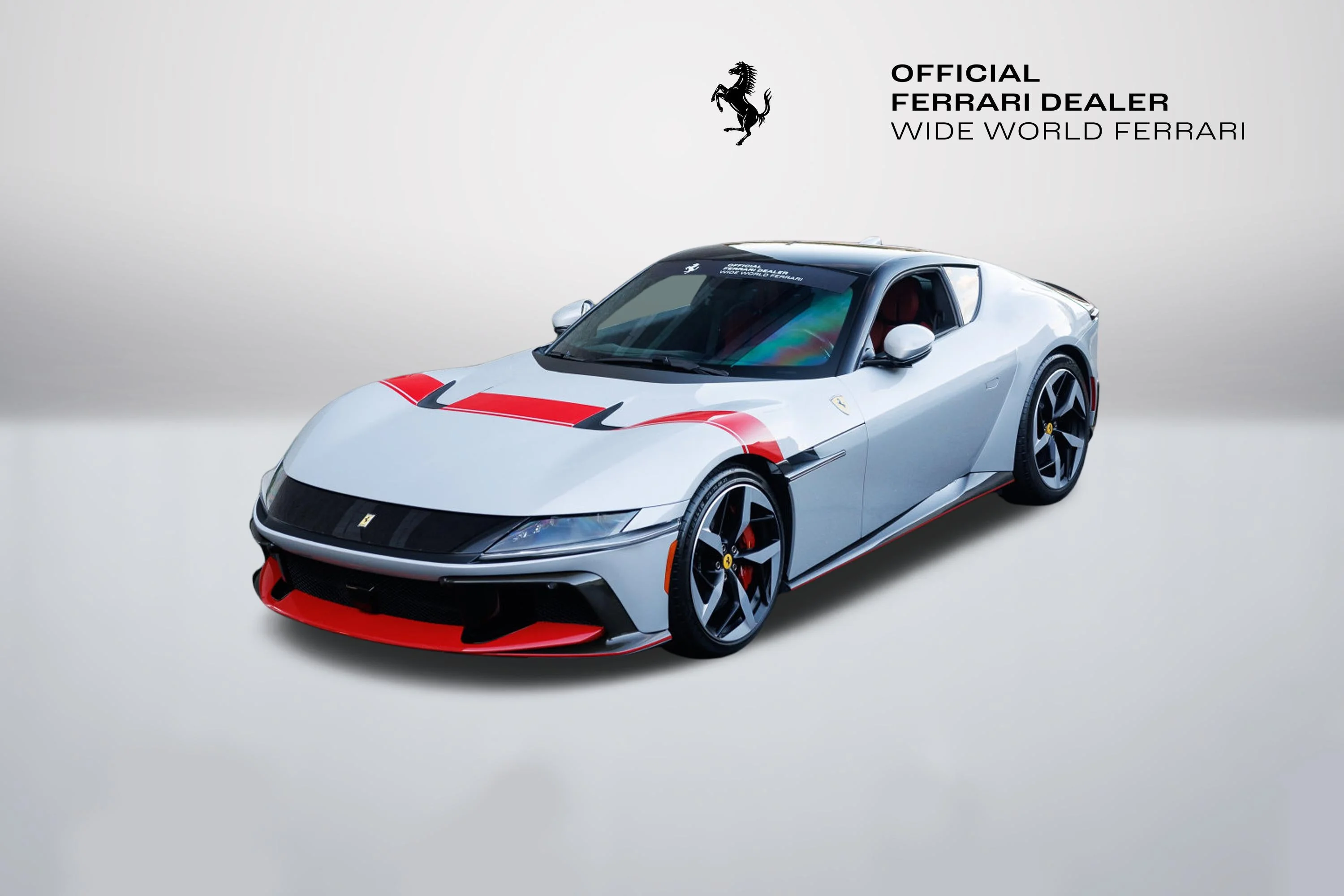 Certified Used 2025 Bianco Artico Ferrari Base image 1