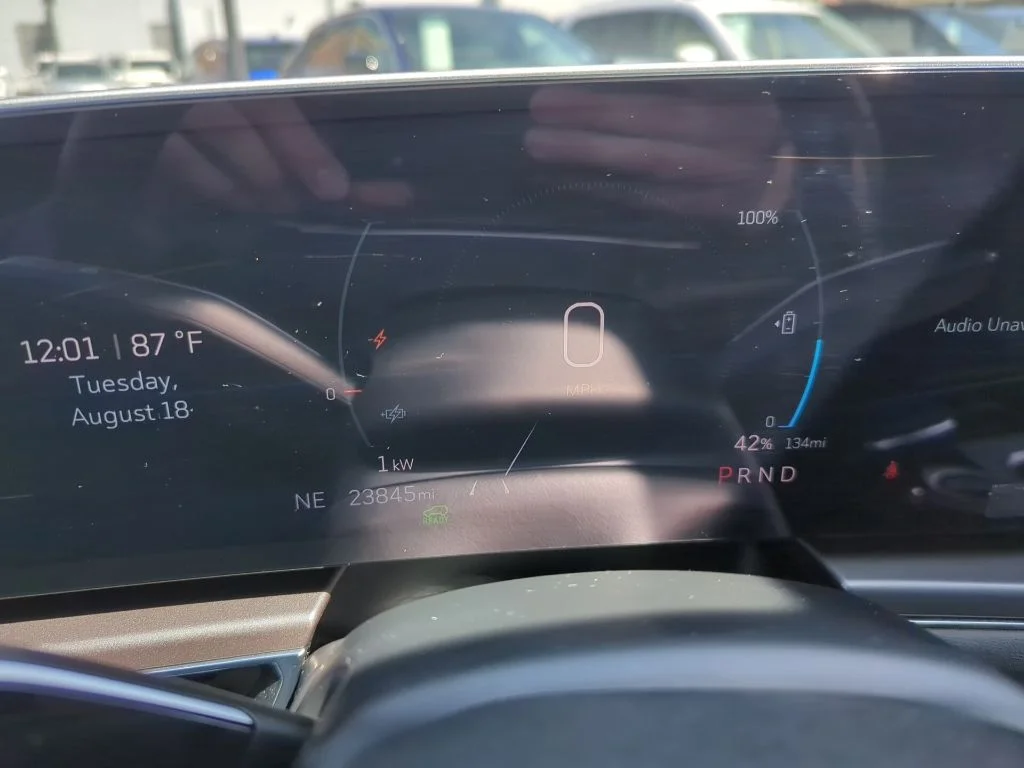 Used 2024 Blue Cadillac Tech image 12