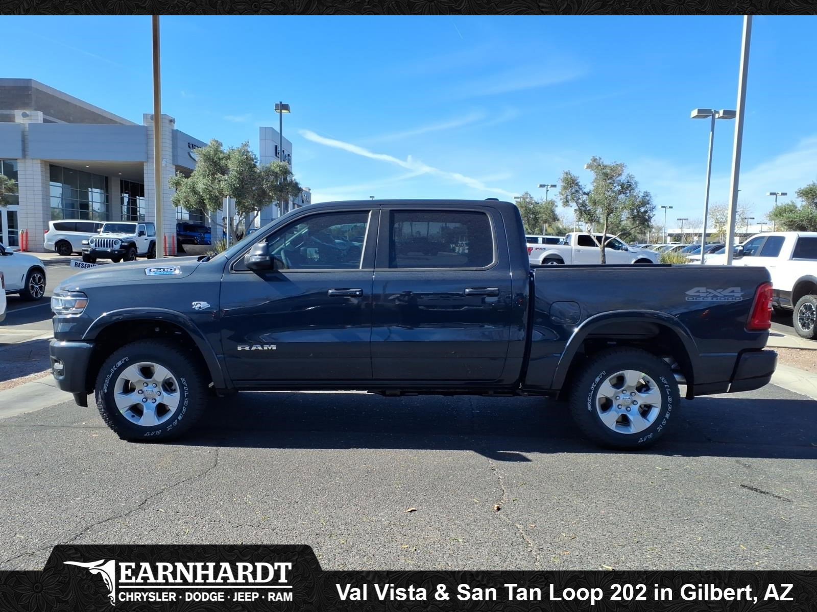 New 2026 Forged Blue Metallic Exterior Paint RAM Big Horn image 3