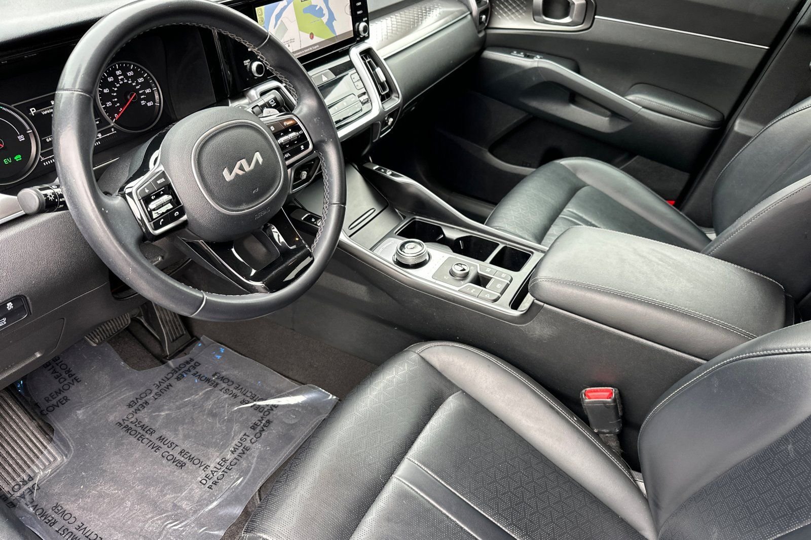 Used 2023 Blue Kia EX image 10