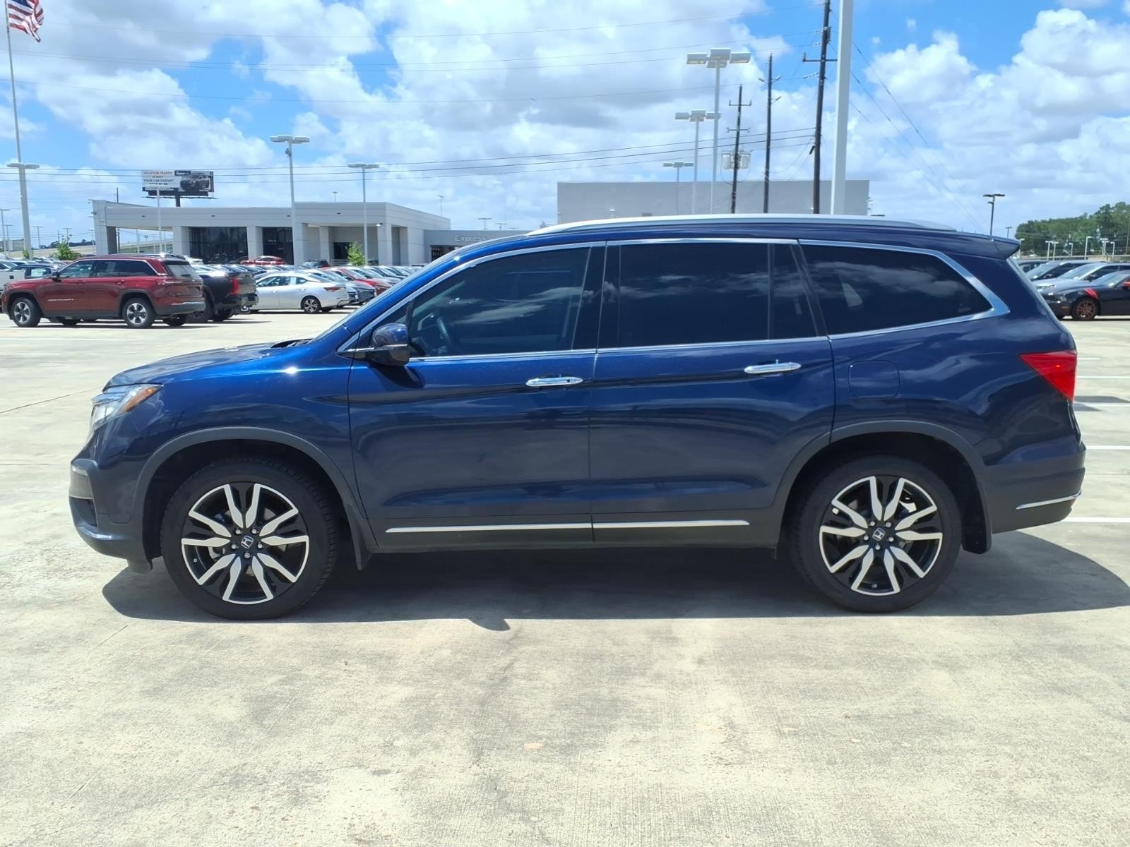 2022 Honda Pilot Touring 7-Passenger Blue at AutoNation Chrysler Jeep Dodge Ram Spring
