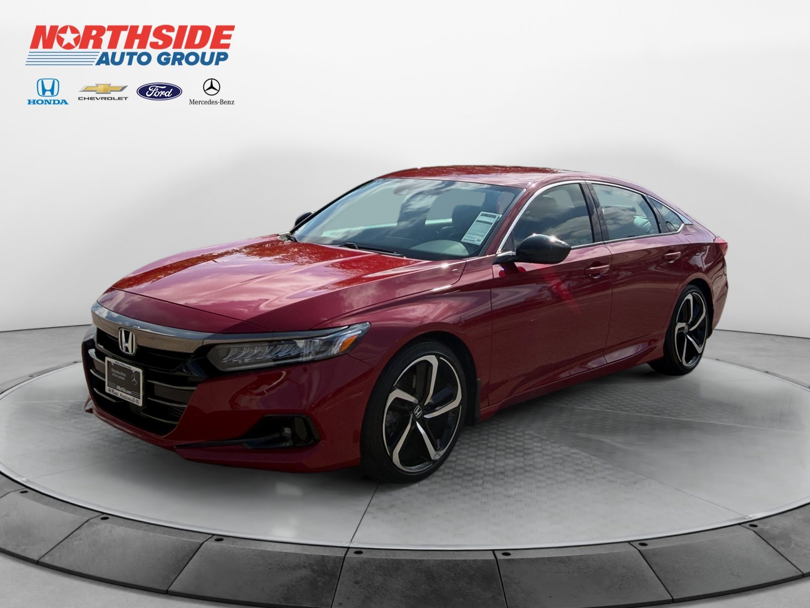 Used 2022 San Marino Red Honda Sport image 3