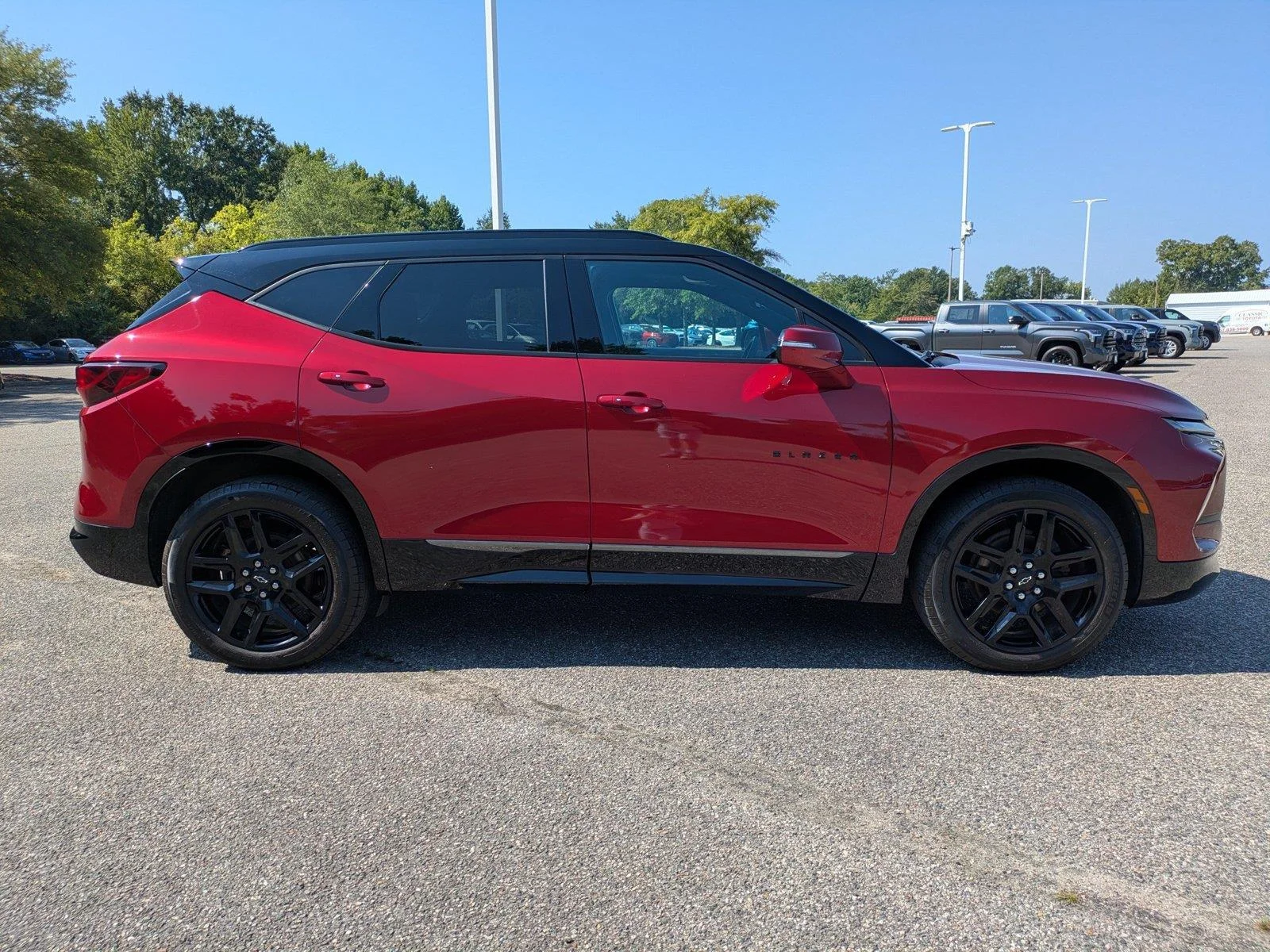 Used 2023 Radiant Red Tintcoat Chevrolet RS image 3