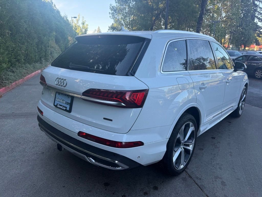 Used 2020 Glacier White Audi 55 Premium Plus image 4