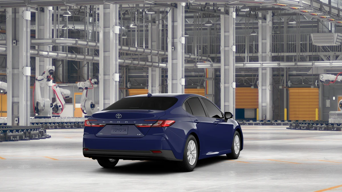 New 2026 Reservoir Blue Toyota LE image 9
