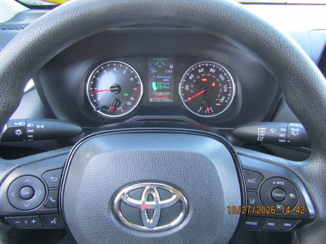 Used 2021 Silver Sky Metallic Toyota LE image 12