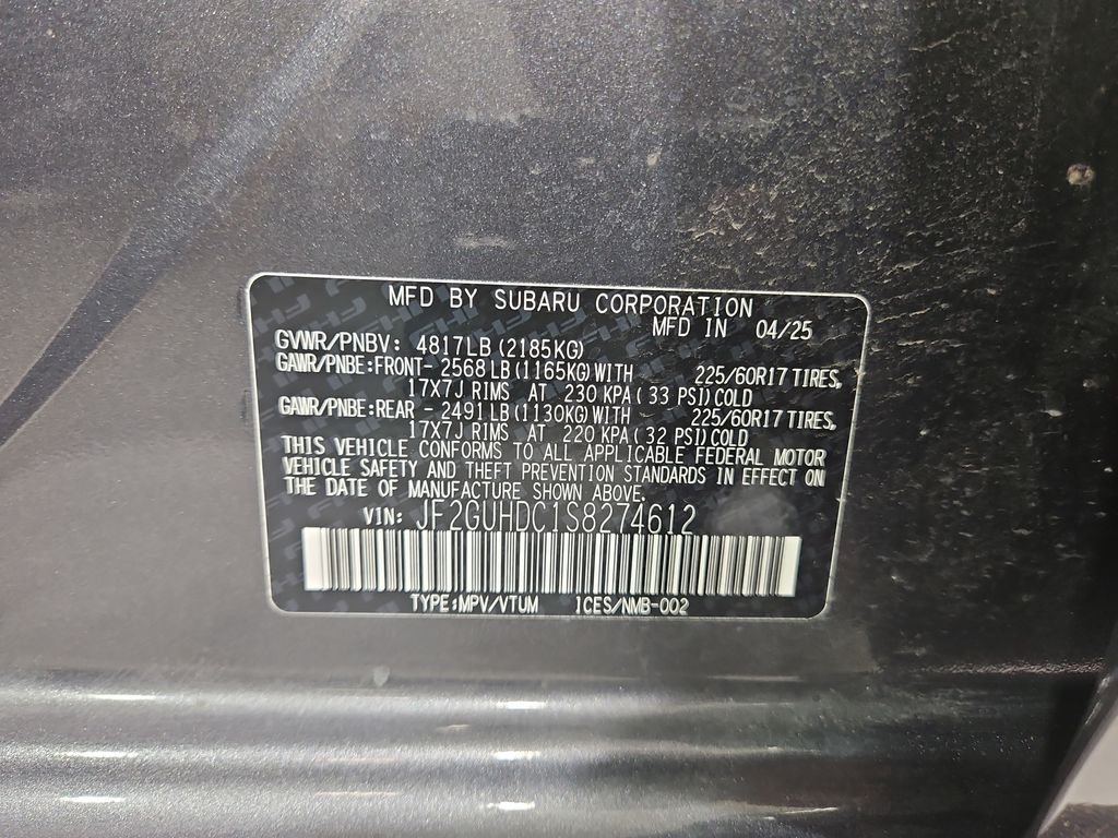 Certified Used 2025 Gray Subaru Premium image 31