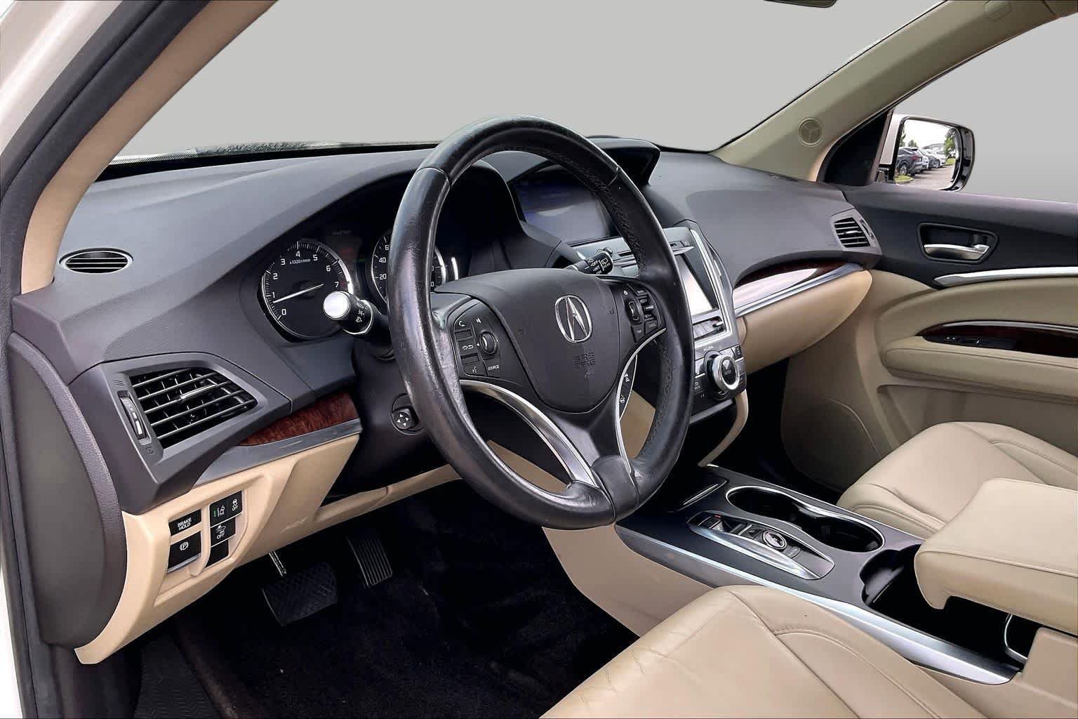 Used 2017 White Diamond Pearl Acura w/Technology Pkg image 15