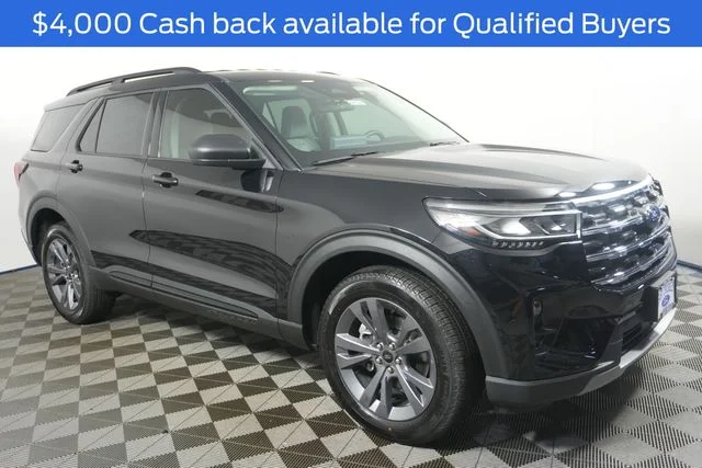 New 2026 Agate Black Metallic Ford Active image 2