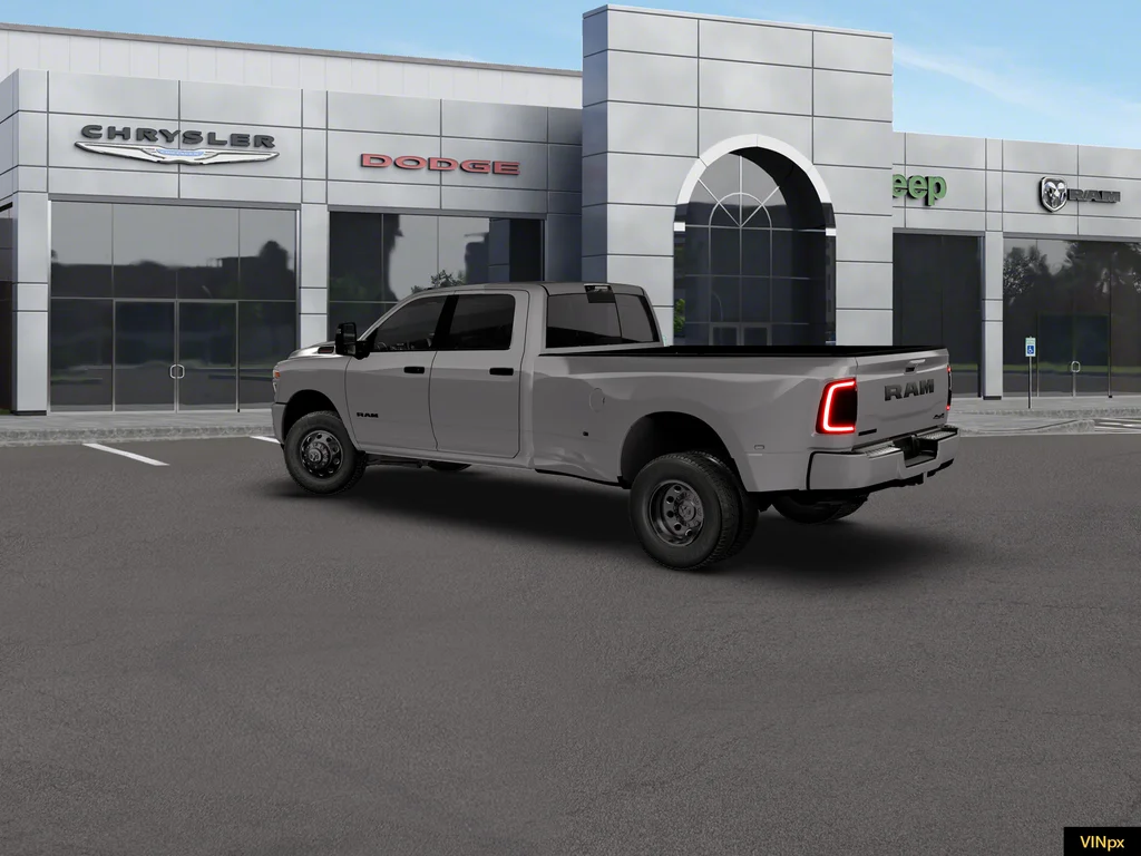 New 2026 Ceramic Gray Clear-Coat Exterior Paint RAM Big Horn Night Edition image 4