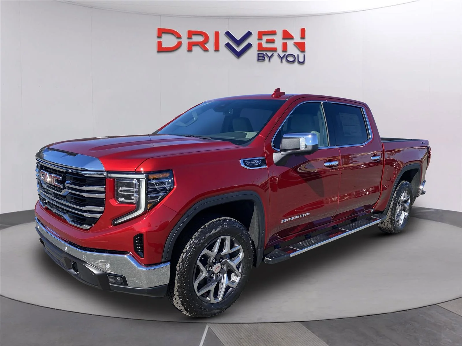 New 2026 Volcanic Red Tintcoat GMC SLT image 8