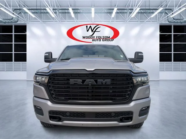 New 2025 Billet Silver Metallic Clear-Coat Exterior Paint RAM Laramie image 8