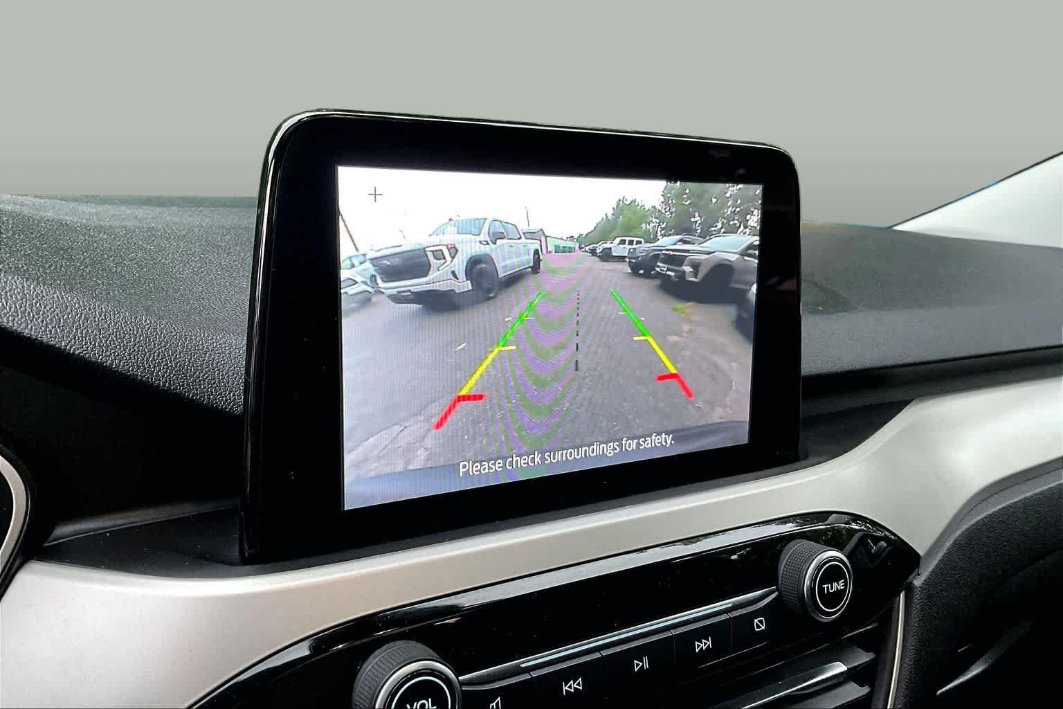 Used 2021 Antimatter Blue Ford SE Hybrid image 28