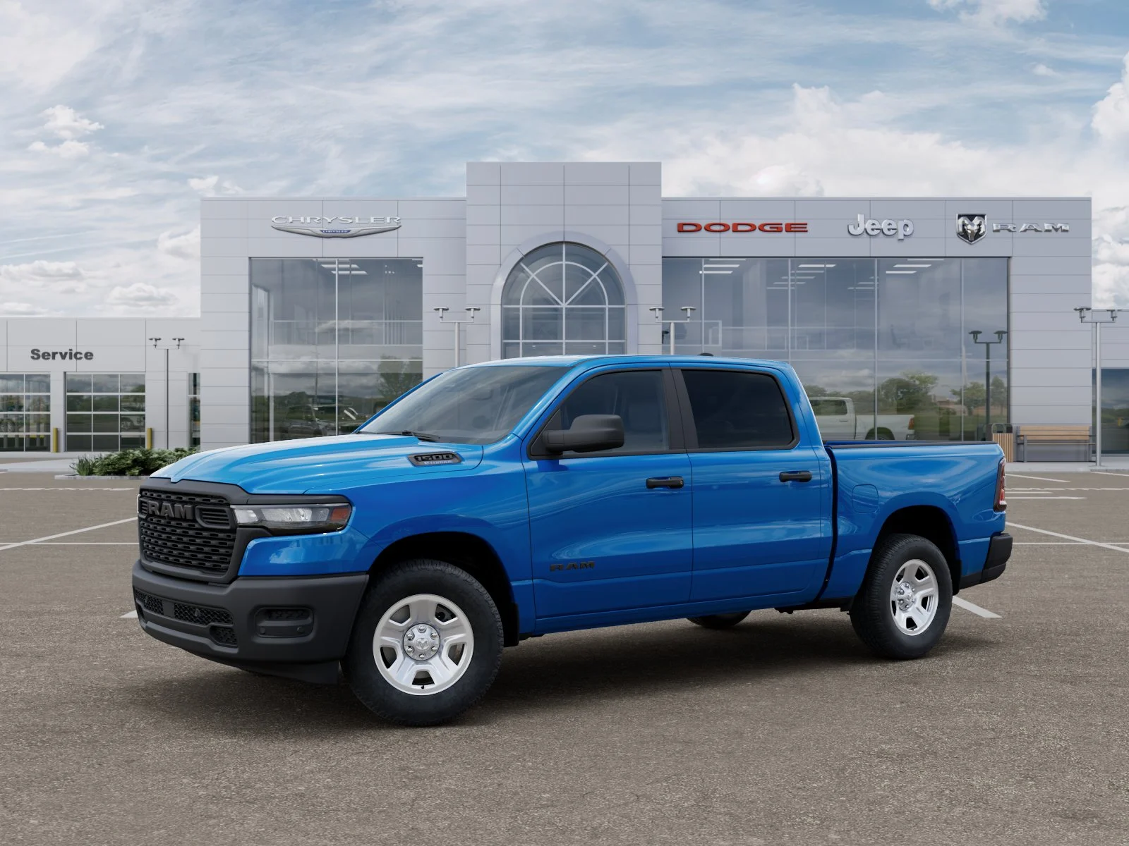 New 2026 Hydro Blue Pearlcoat RAM Tradesman image 42