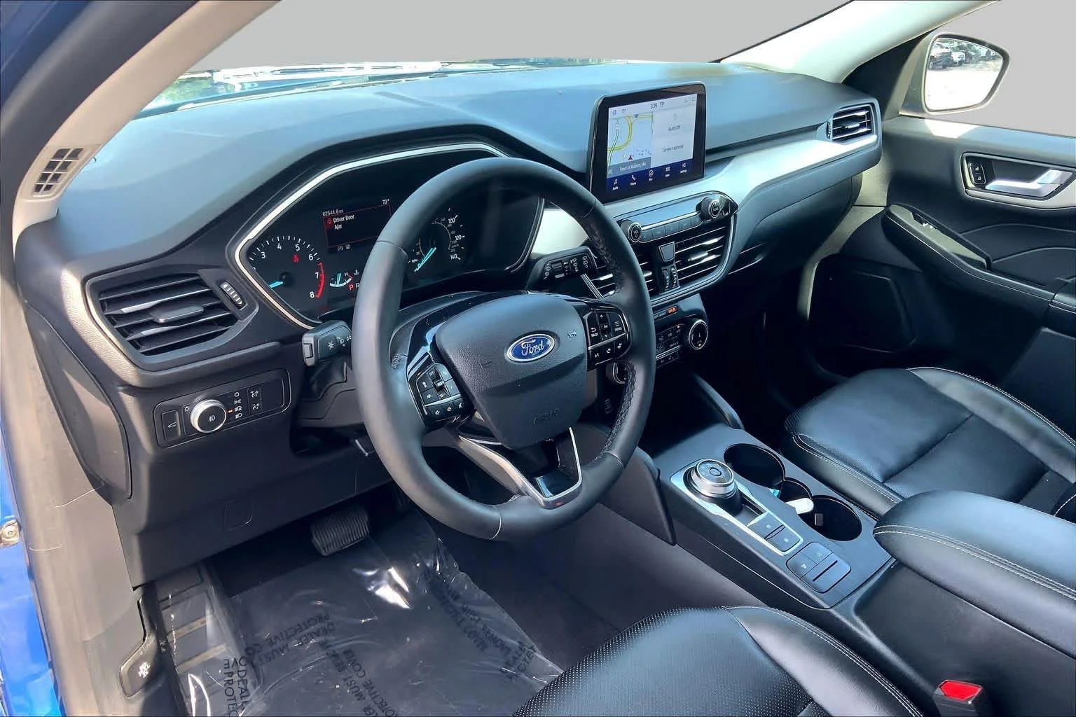 Certified Used 2022 Atlas Blue Ford SEL image 18