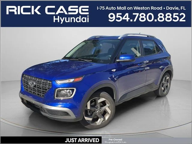 Used 2023 Blue Hyundai Limited image 1