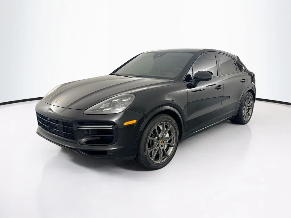 Used 2023 Black Porsche Turbo image 1