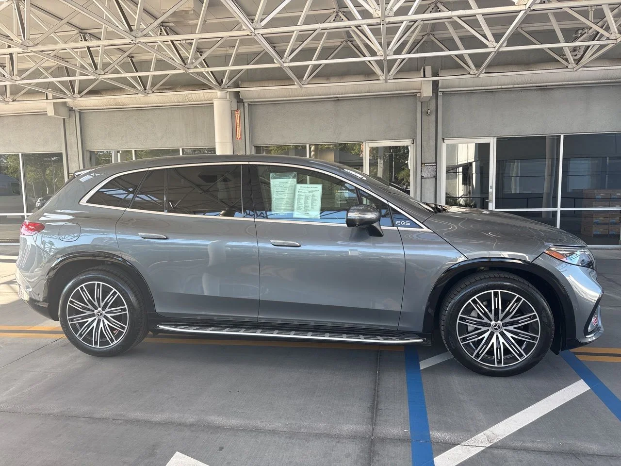 Certified 2023 Mercedes-Benz EQS SUV Base with VIN 4JGDM4EB3PA025479 for sale in Arcadia, CA