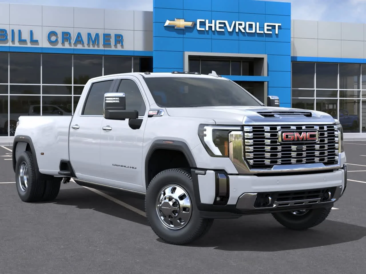New 2026 Glacier White Tricoat GMC Denali DRW image 7