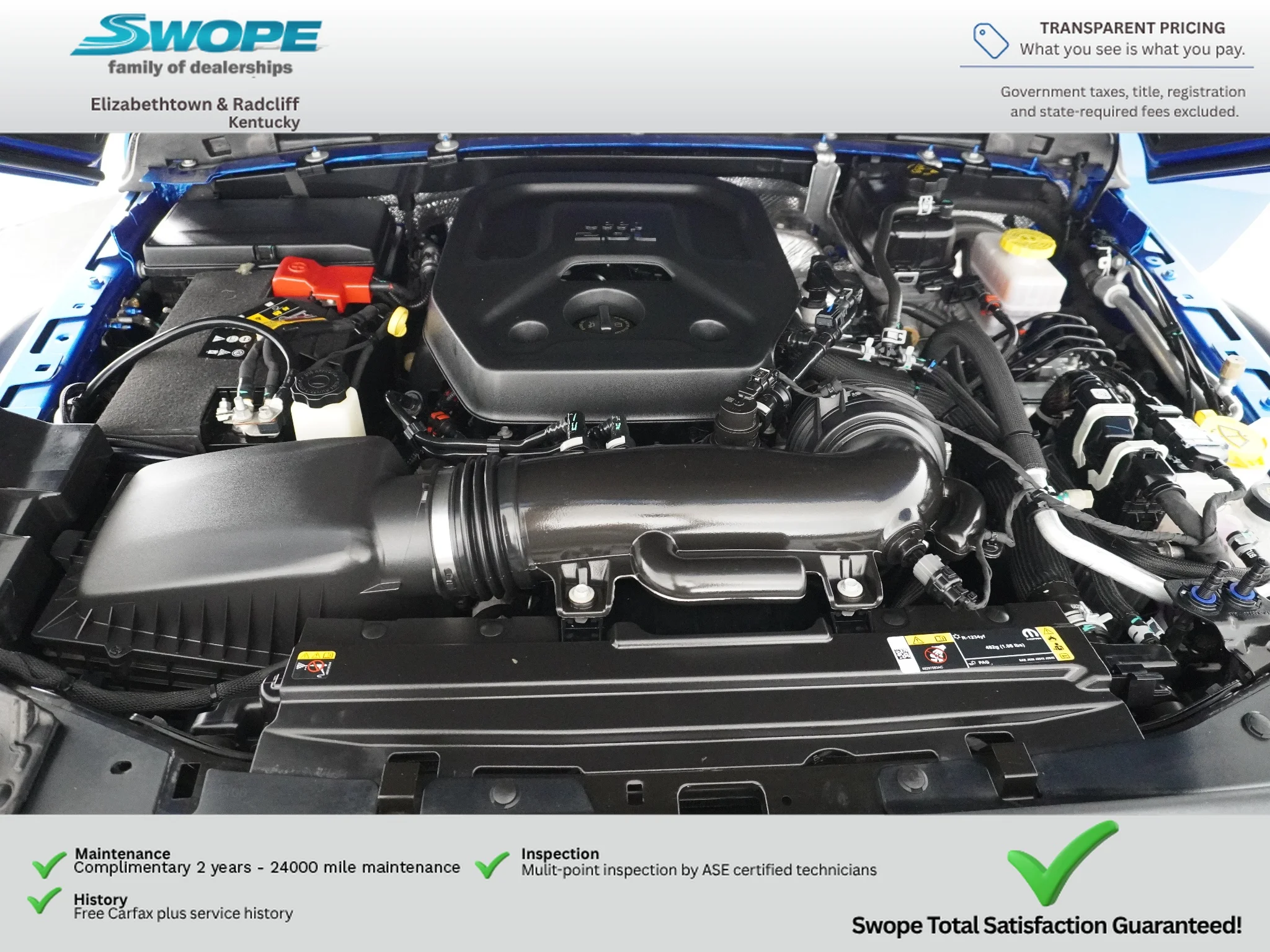 Certified Used 2024 Hydro Blue Pearlcoat Jeep Rubicon image 26