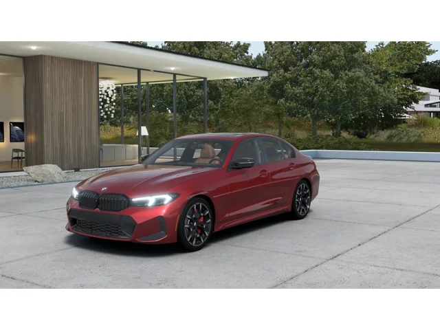 New 2026 Red BMW 330i xDrive image 1