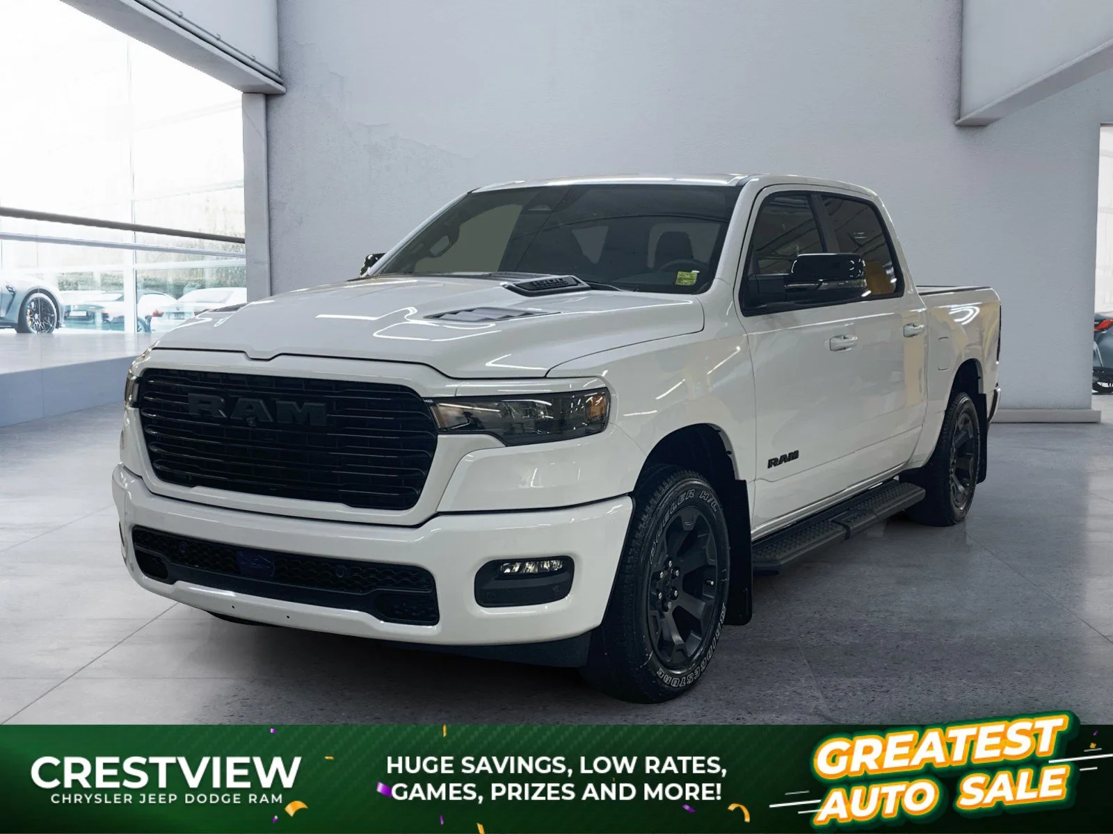 New 2026 Bright White Ram Sport image 1