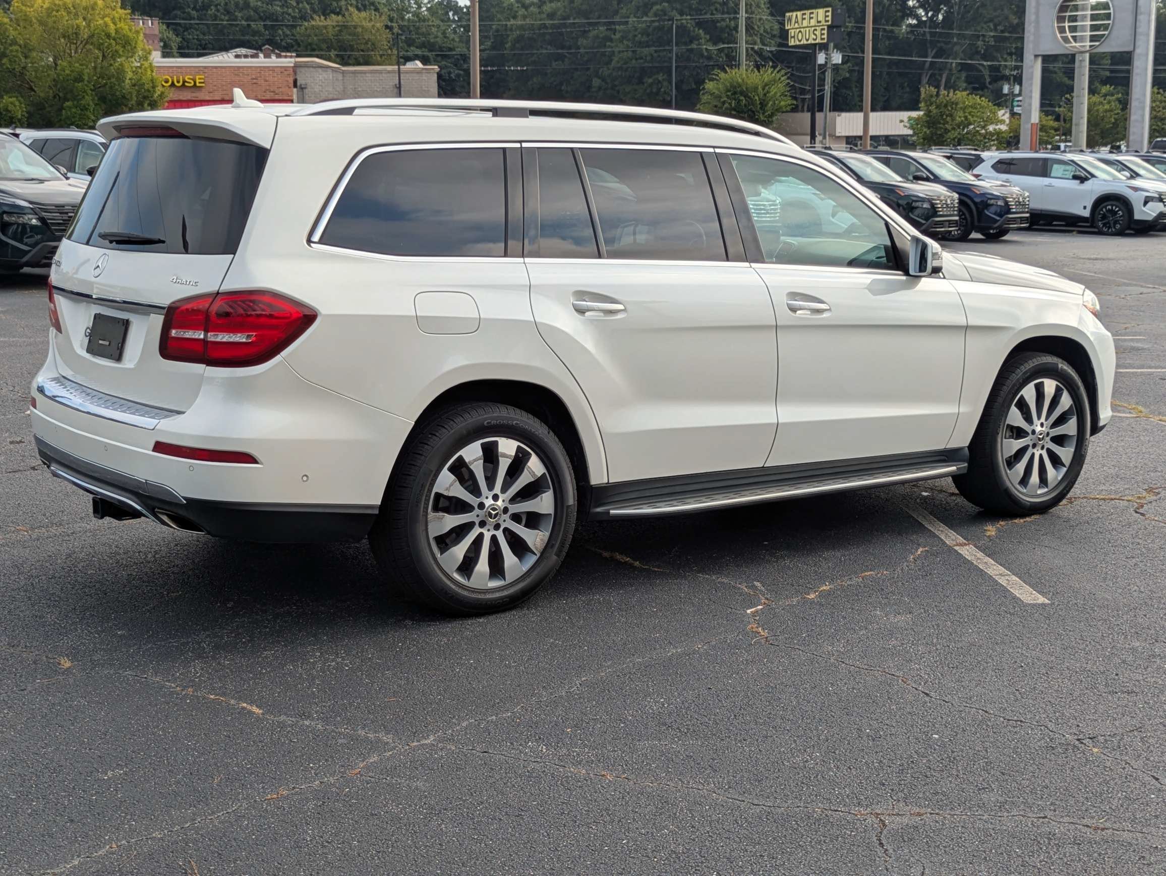 Used 2018 White Mercedes-Benz GLS 450 image 3